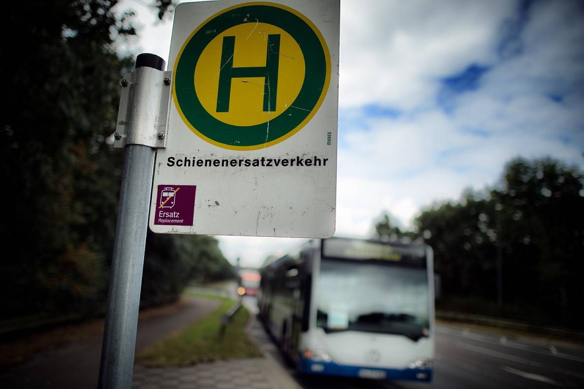 haltestelle schienenersatzverkehr